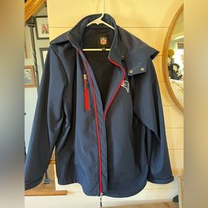 Official NFL Patriots men’s jacket.   Size Large